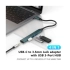 Onten OTN-9706 4-in-1 Type-C to USB 3.0 Hub with 3.5mm Jack